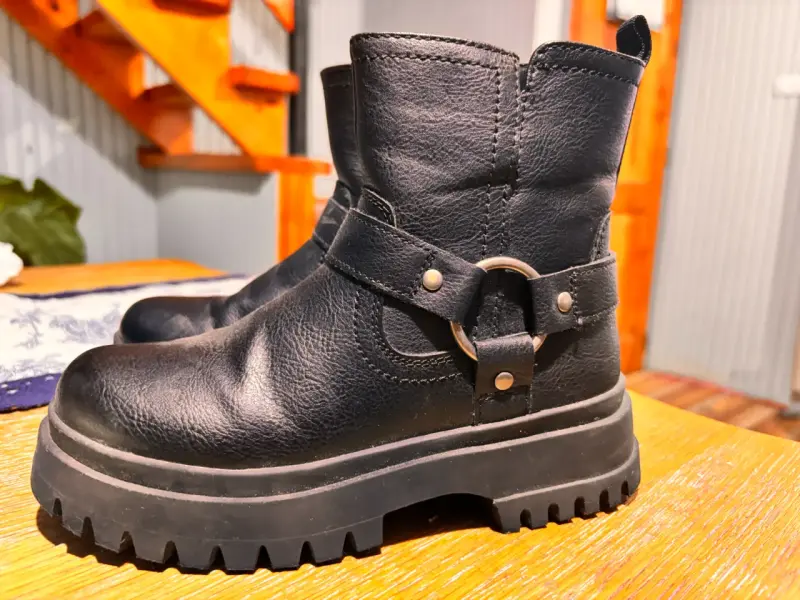 Botín negro niña talla 30 - 2