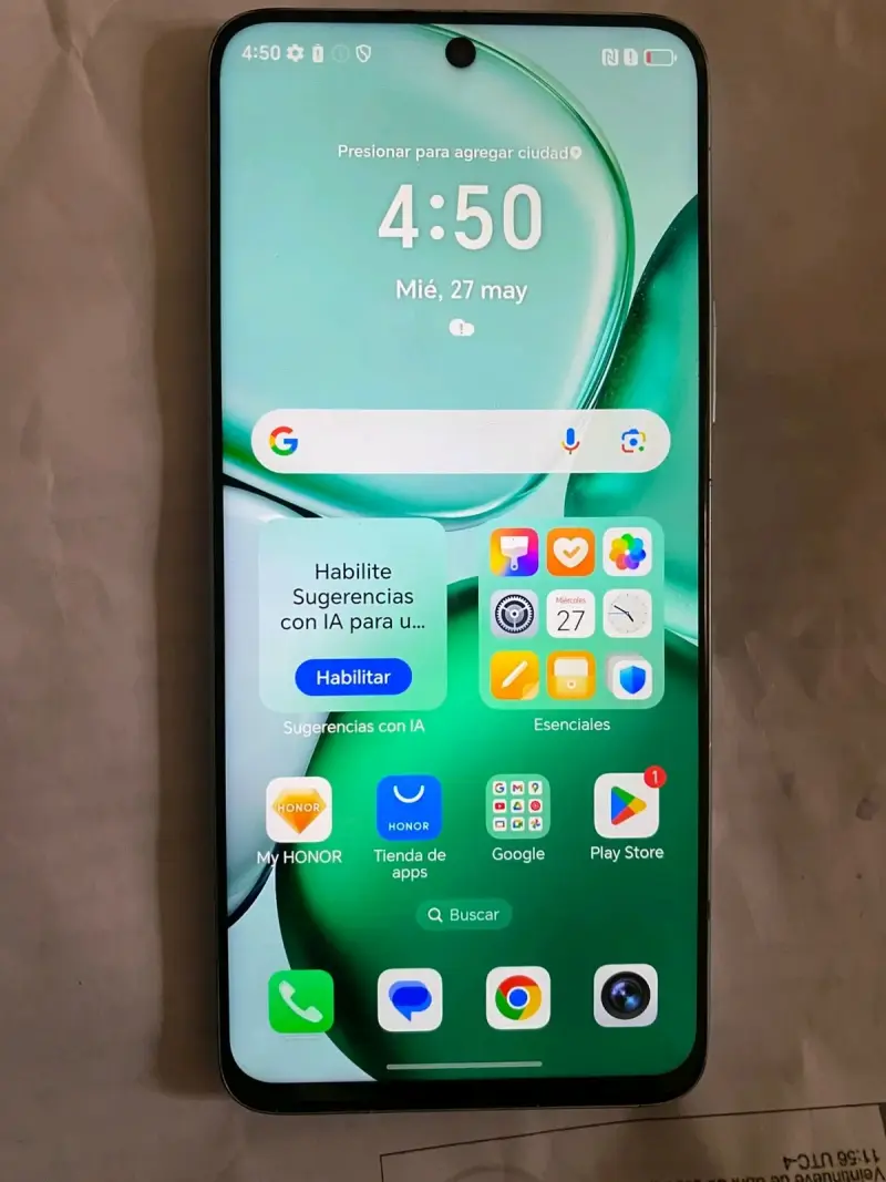 HONOR X9c Smart verde menta - 1