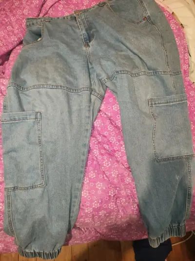 Pantalones cargo de mezclilla - miniatura 2