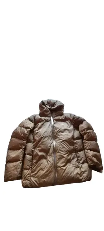 Chaqueta Doite acolchada café con capucha - miniatura 2