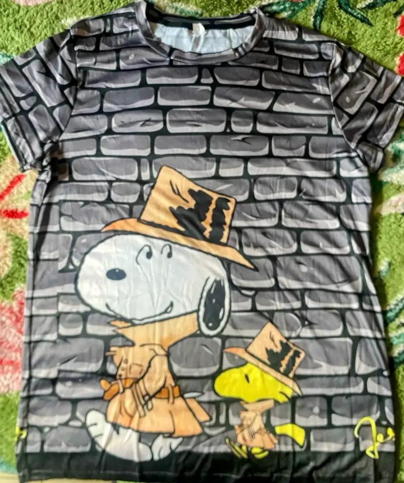 Polera estampada Snoopy - 1