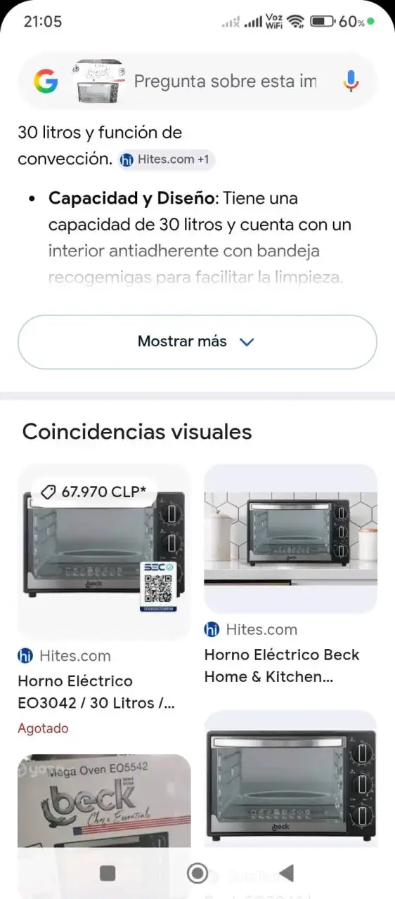 Horno eléctrico de 30 litros - 3