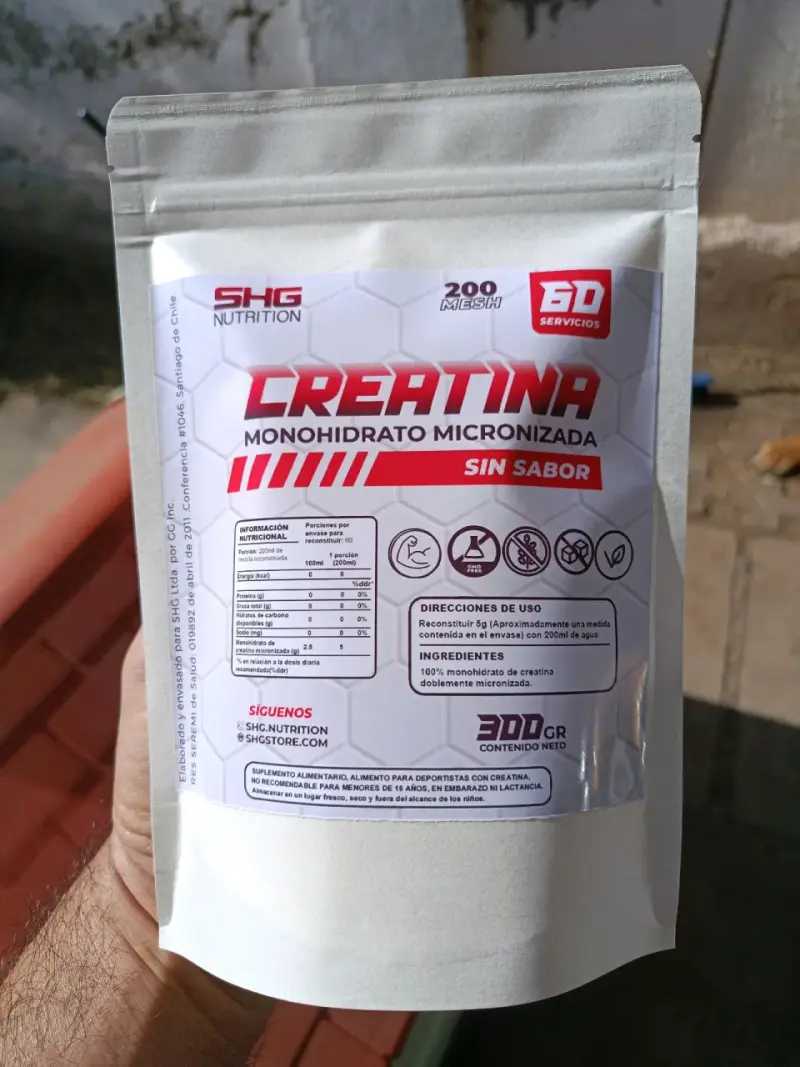 Creatina Monohidrato Micronizada 300g - 2