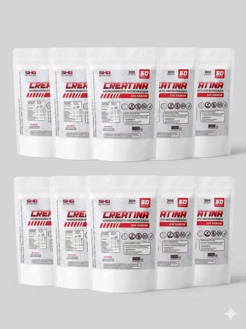Creatina Monohidrato Micronizada 300g - 4