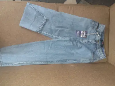 Jeans claros estilo vintage - miniatura 1