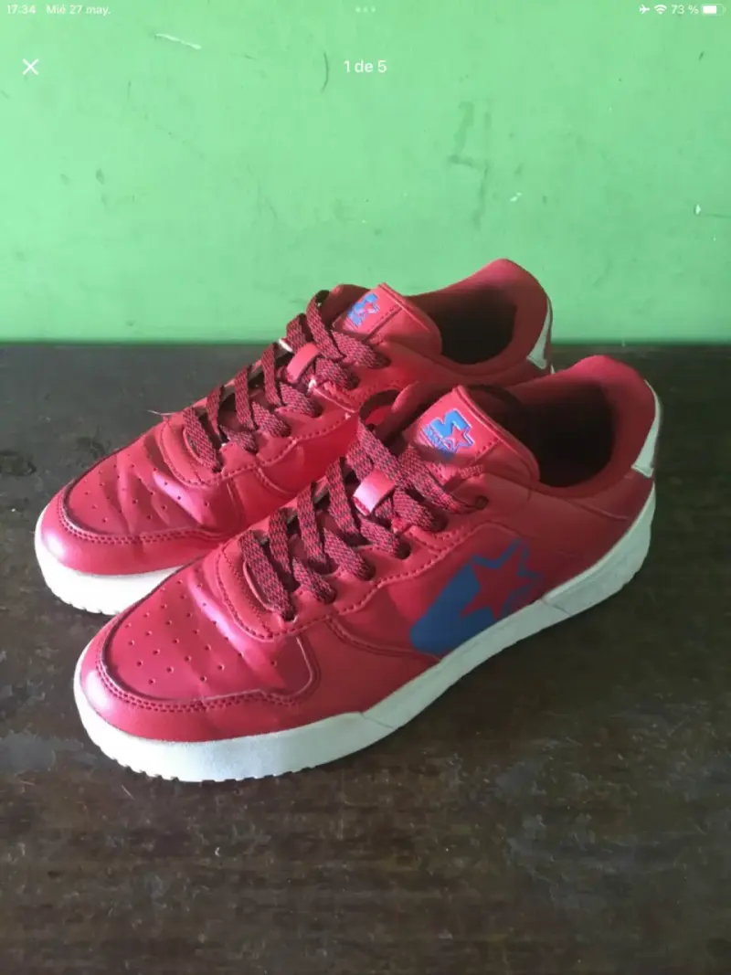 Zapatillas rojas urbanas Starter - 2