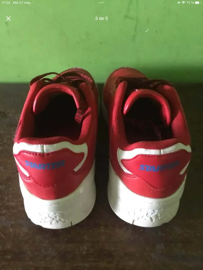 Zapatillas rojas urbanas Starter - 3
