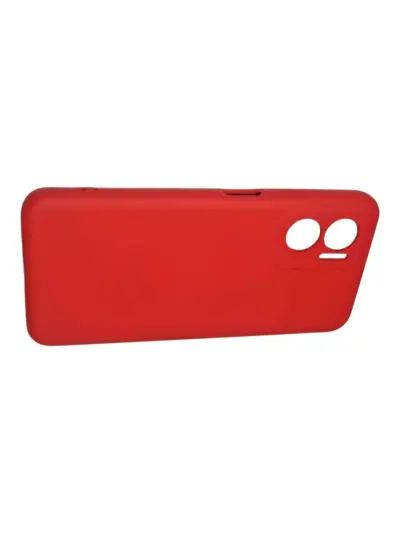 Carcasa roja para celular redmi 10 - miniatura 1