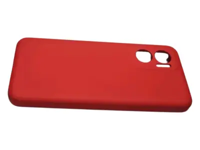 Carcasa roja para celular redmi 10 - miniatura 2