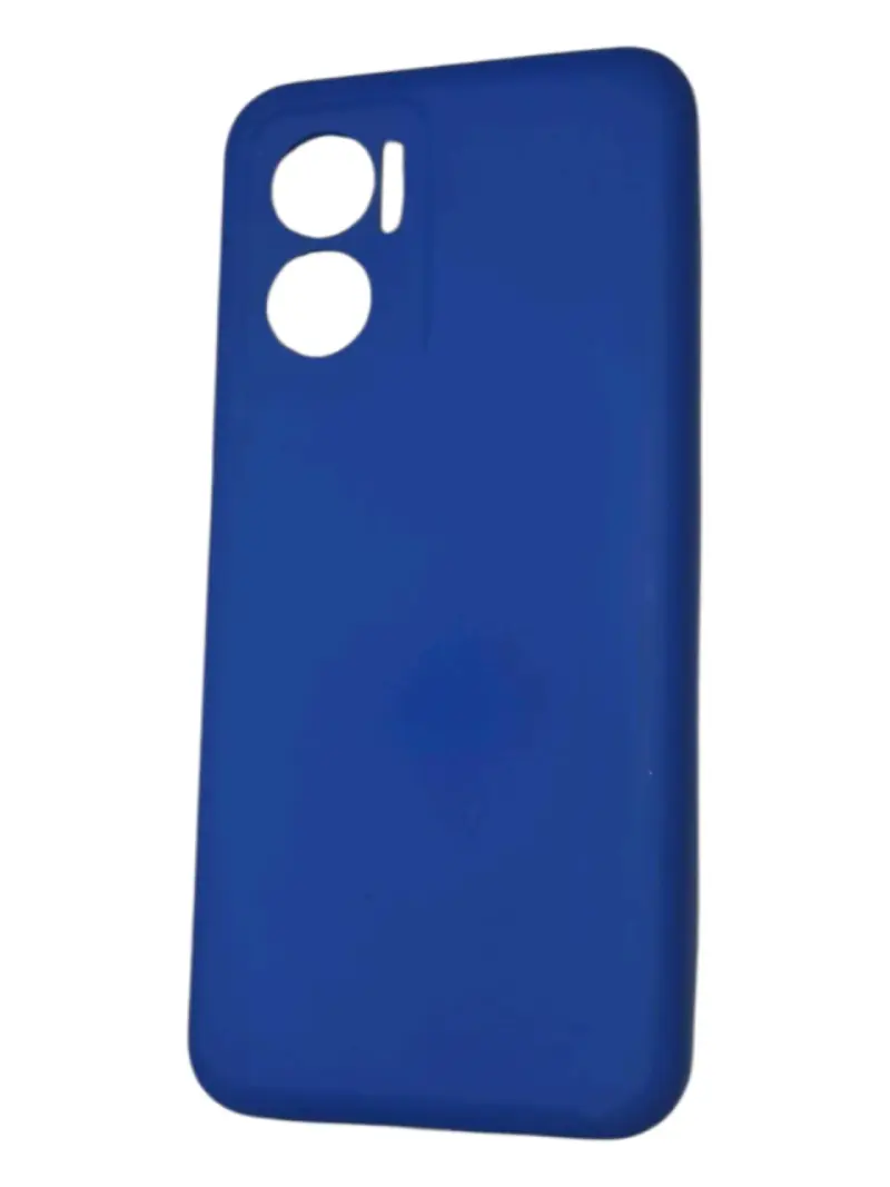 Funda silicona azul para celular - 2