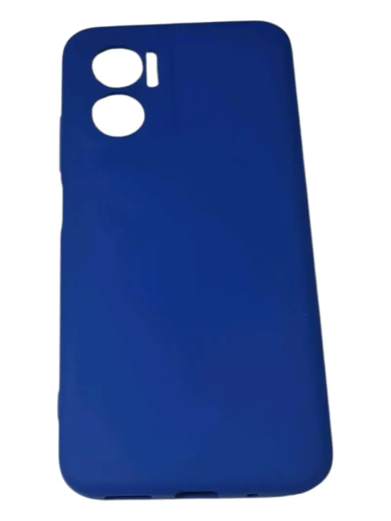 Funda silicona azul para celular - 3