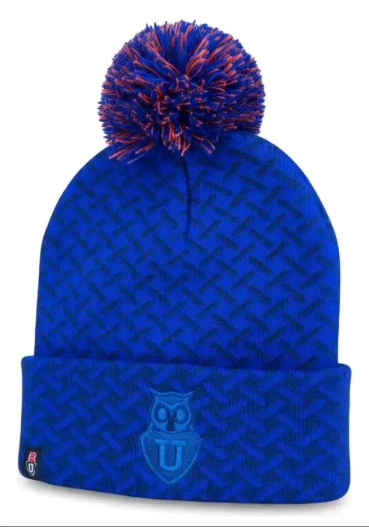 Gorro invierno azul oscuro U de chile - 1