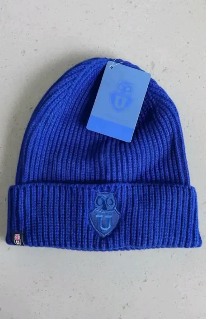 Gorro invierno azul oscuro U de chile - 2