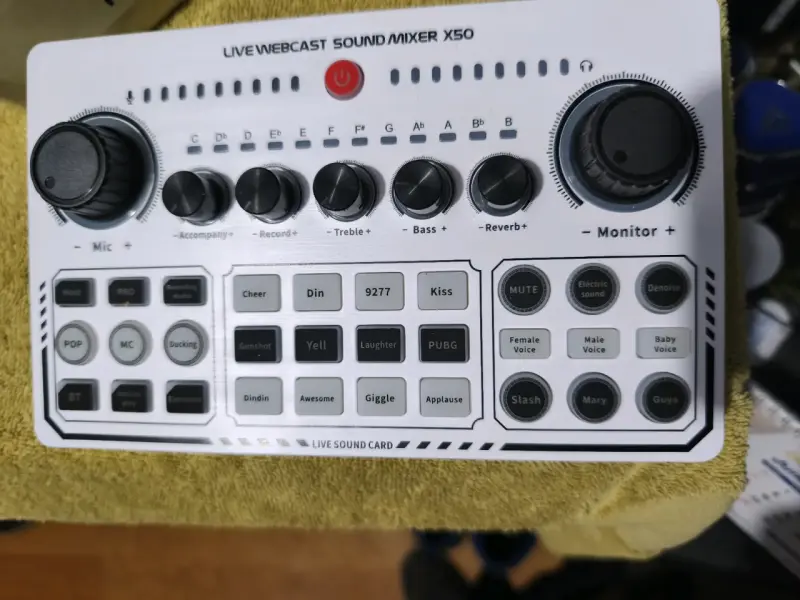 Mezclador de sonido Live X50