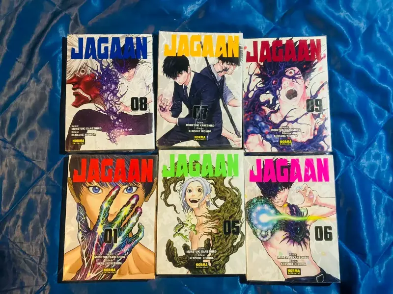 Colección de mangas JAGAAN 6 tomos