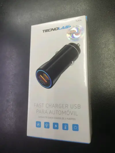 Cargador rápido USB para auto - miniatura 1