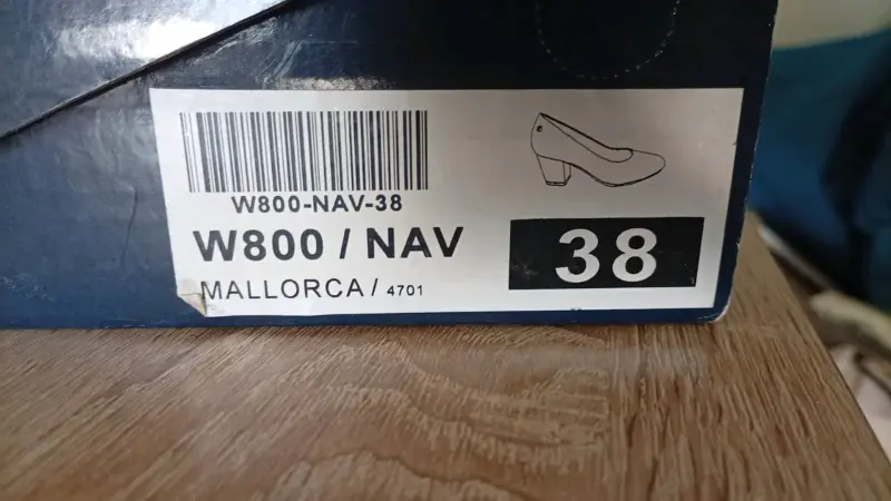 Zapatos de taco bajo talla 38 - 5