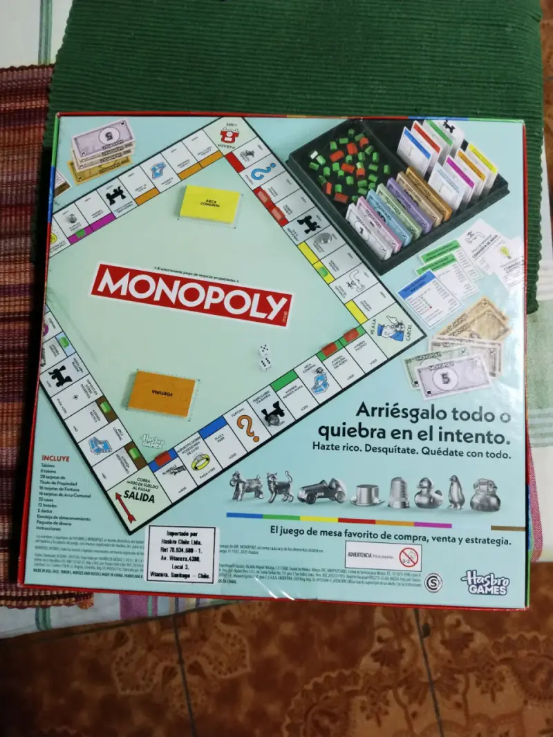 Juego de mesa Monopoly clásico - 2