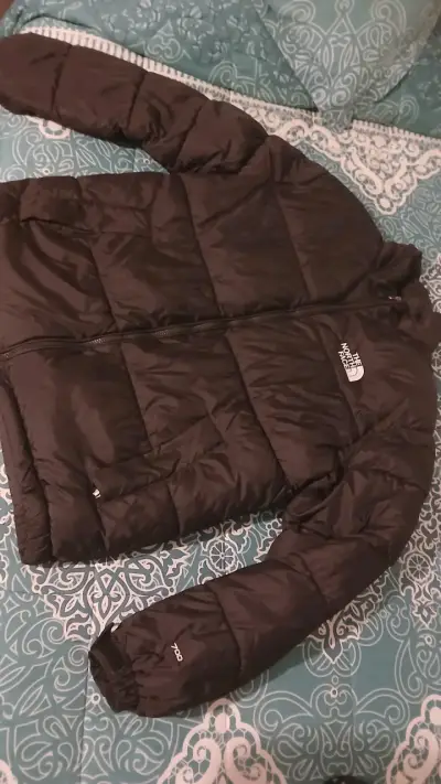 Chaqueta abrigo negra The North Face 700 - miniatura 1