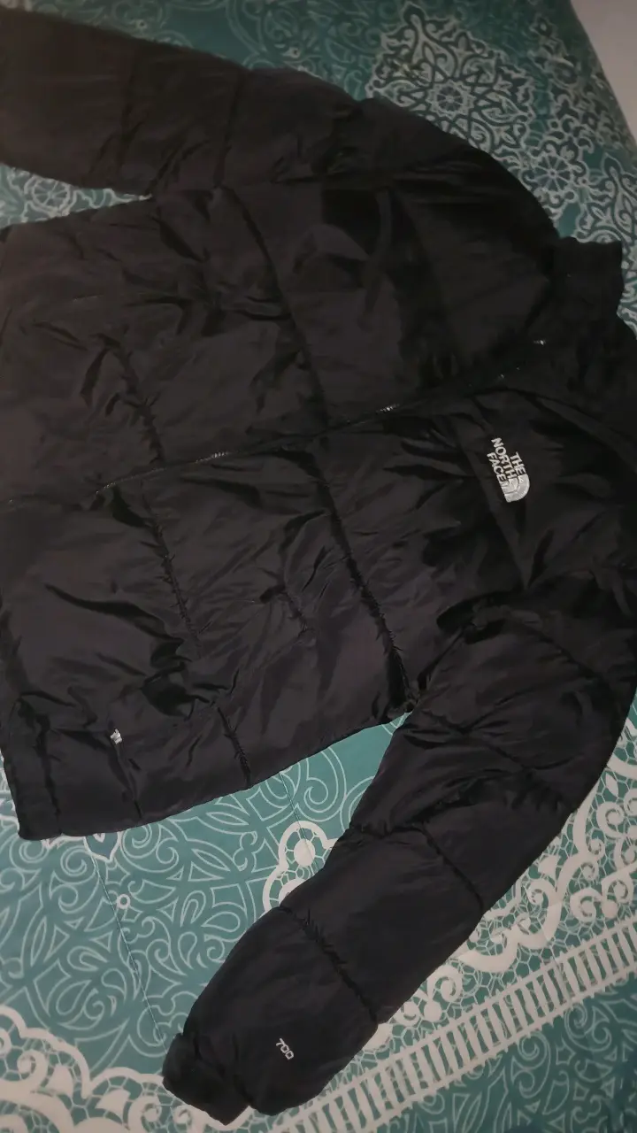 Chaqueta abrigo negra The North Face 700 - 3