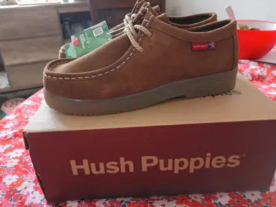 Zapatos marrones Hush Puppies - miniatura 1