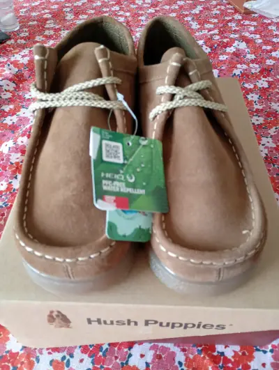 Zapatos marrones Hush Puppies - miniatura 4
