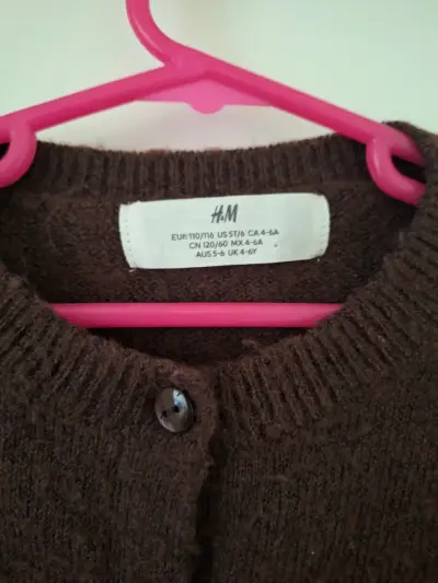 Cardigan cafe de lana H&M infantil - miniatura 2