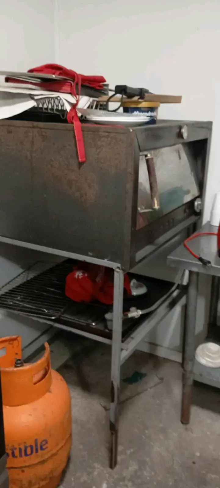 Horno de metal con 2 bandejas - 2