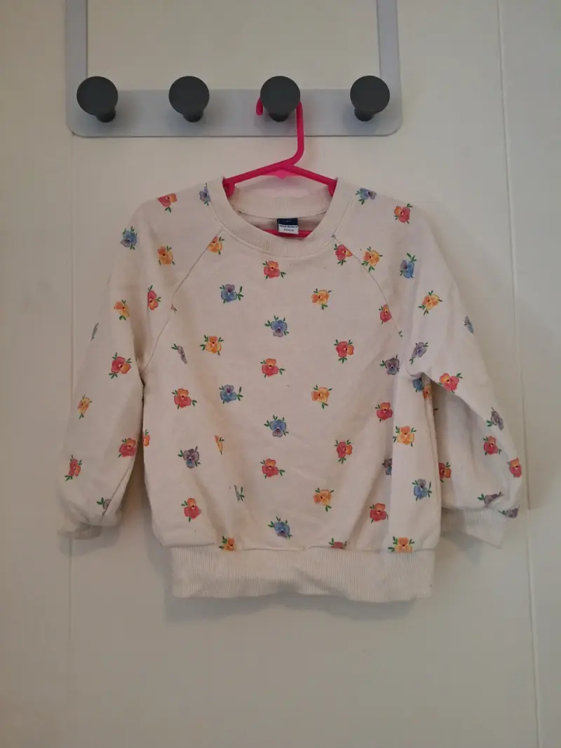 Polerón infantil con flores Old Navy - 1