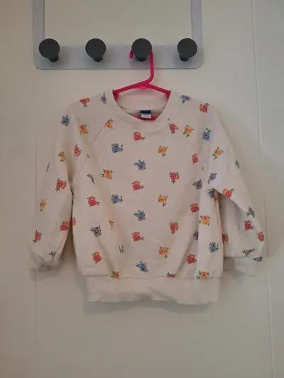 Polerón infantil con flores Old Navy - miniatura 1