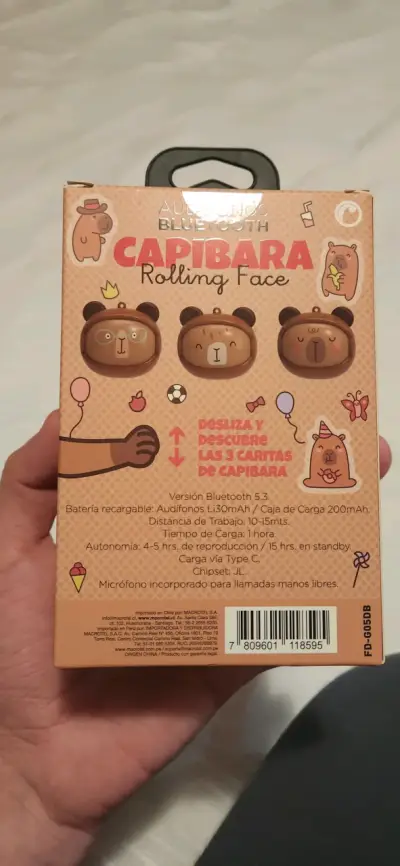 Audífonos Bluetooth Capibara - miniatura 2