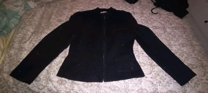 Blazer negro de lana - 2