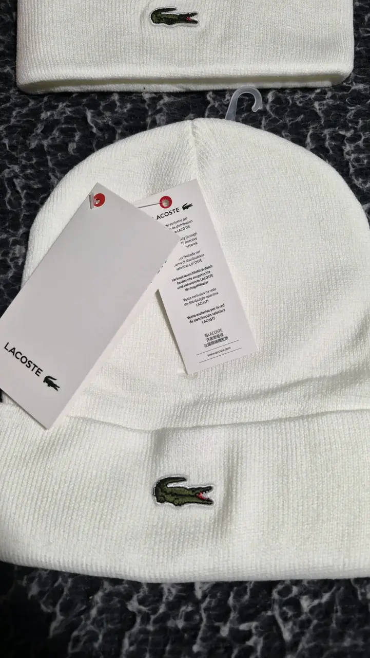 Gorros Lacoste y mas marcas (nuevos) - 1
