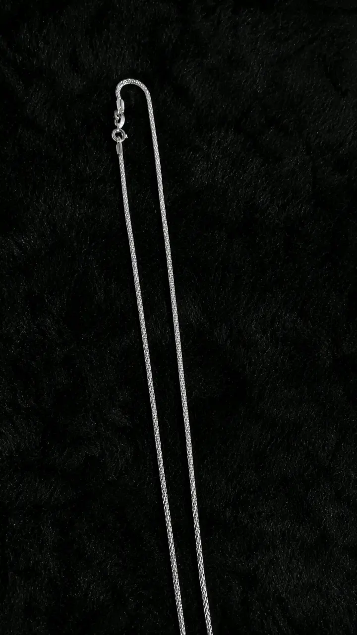 Pulsera de cadena plateada 925 - 3