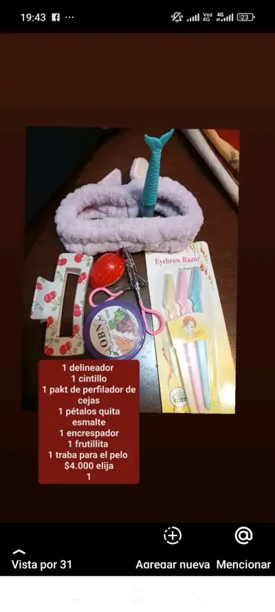 Kit de belleza variado - miniatura 1