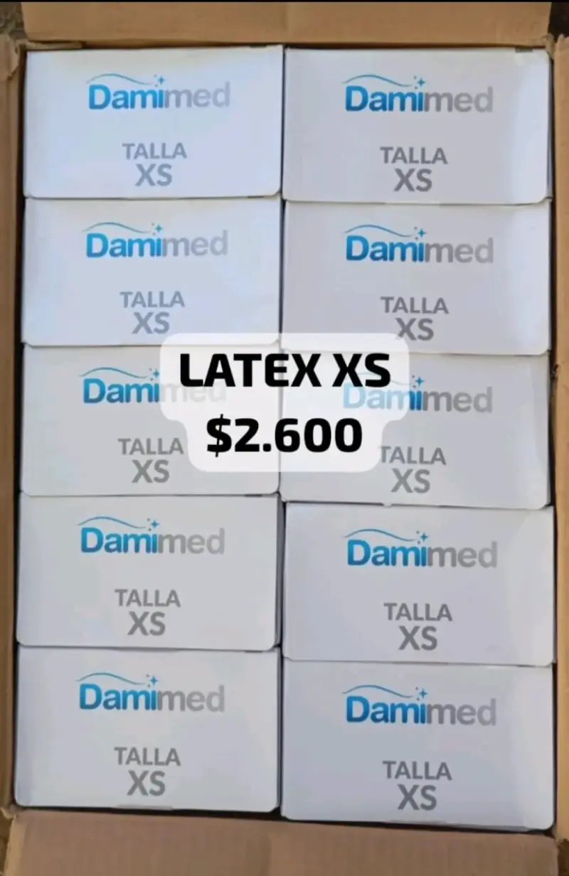 Guantes de látex talla XS