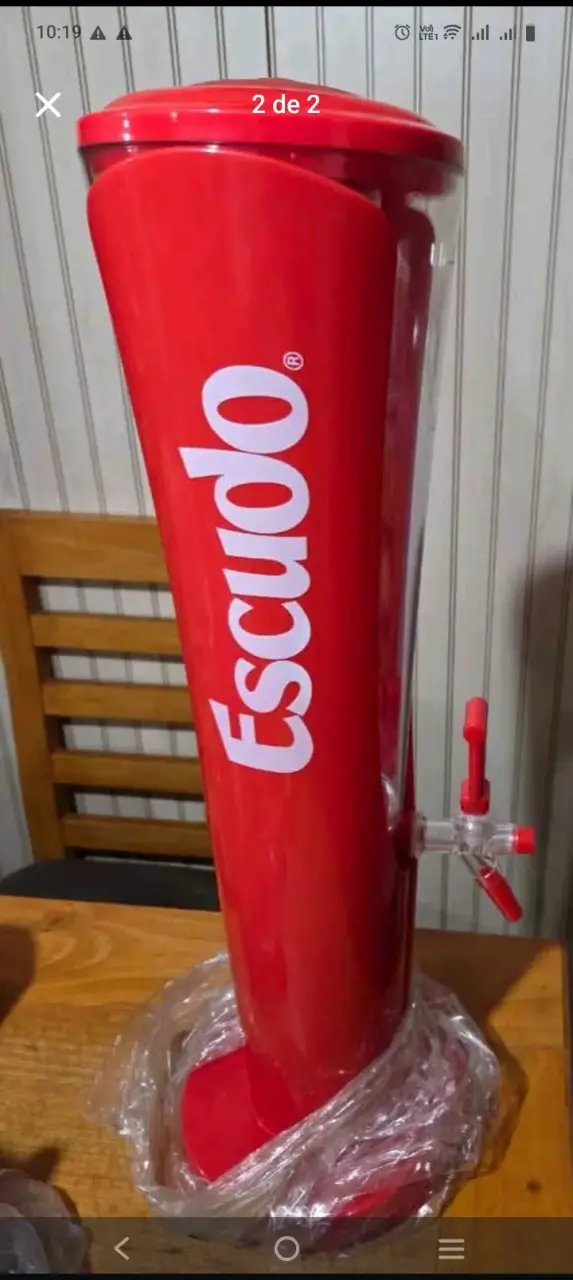 Dispensador de cerveza Escudo rojo - 1