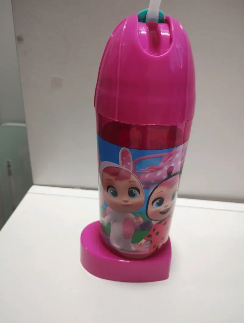 Botella infantil rosa - 1