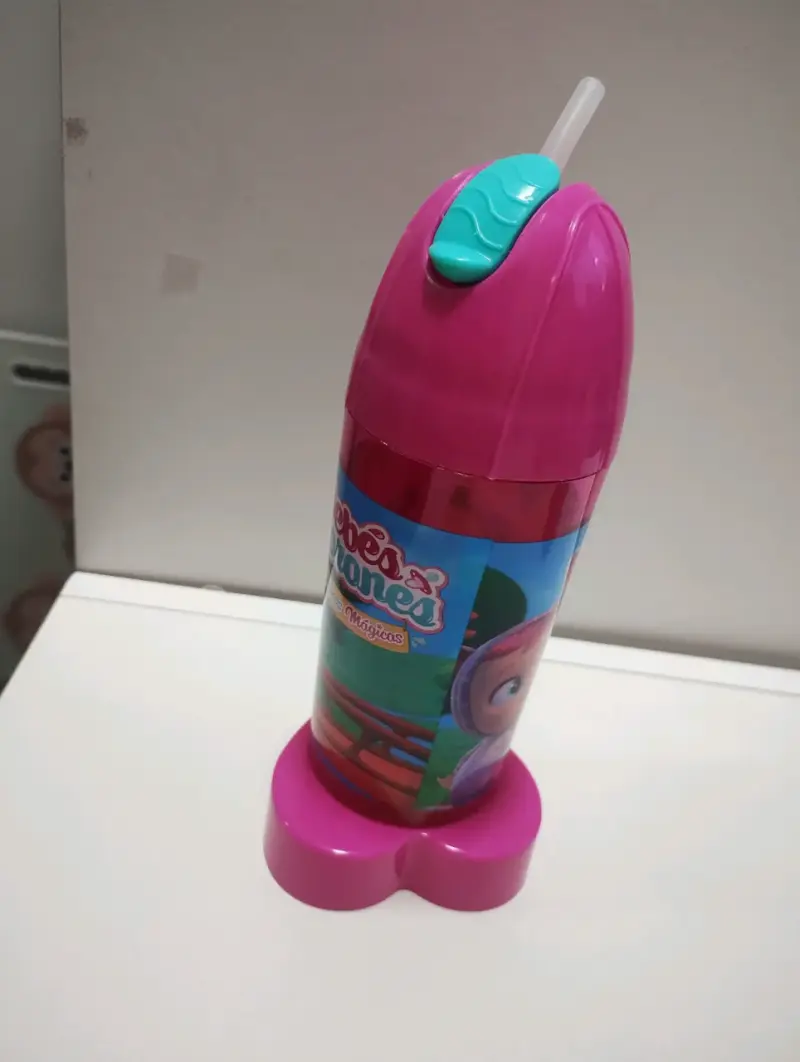 Botella infantil rosa - 2