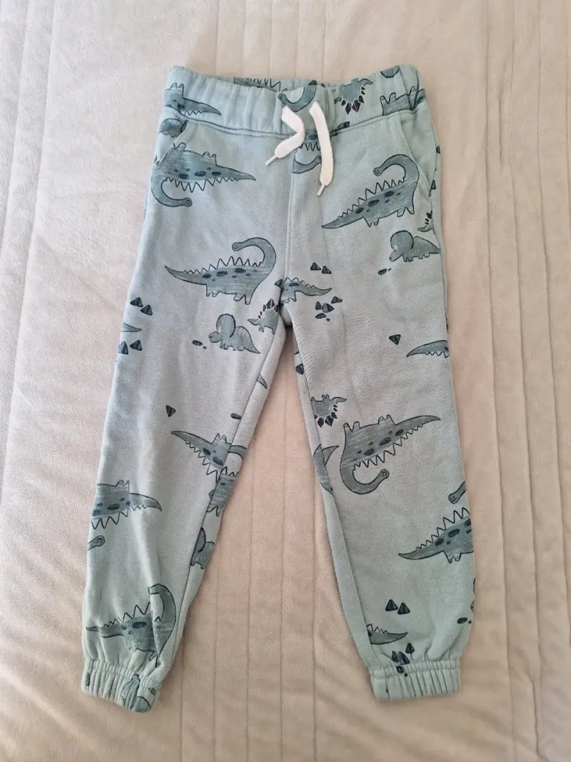 Pantalón infantil con dinosaurios