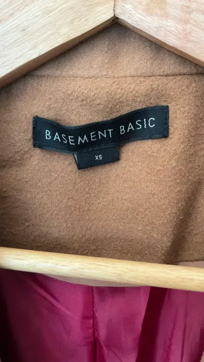 Abrigo camel Basement Basic - miniatura 3
