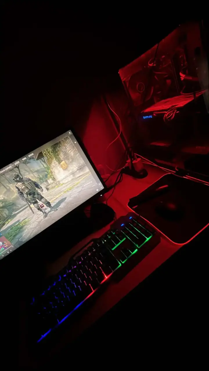 Torre de pc gamer completo