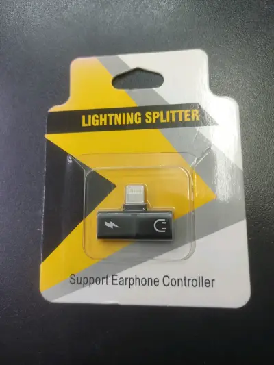 Adaptador lightning splitter - miniatura 1