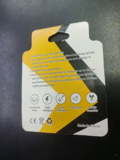 Adaptador lightning splitter - miniatura 2