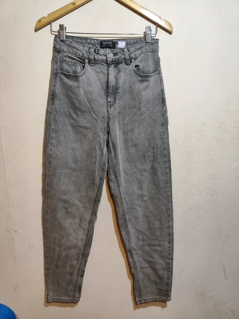 Jeans gris mujer Foster - 1