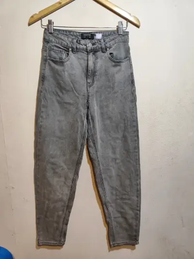 Jeans gris mujer Foster - miniatura 1
