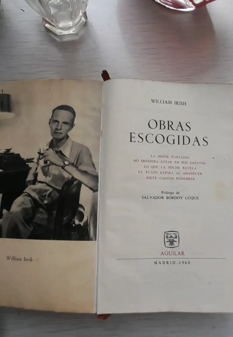 Libro William Irish Obras Escogidas - 2