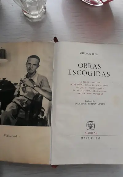Libro William Irish Obras Escogidas - miniatura 2