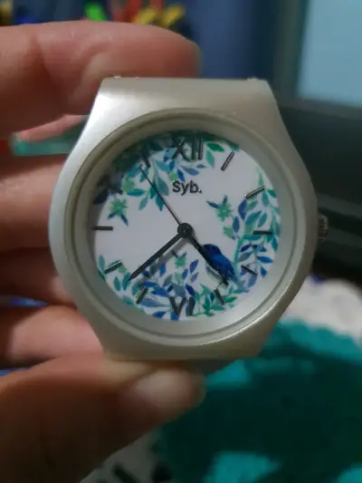Reloj Sybilla blanco floral - miniatura 4