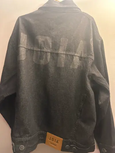 Chaqueta Mezclilla  JOIA negro gris UNiSEX - miniatura 3